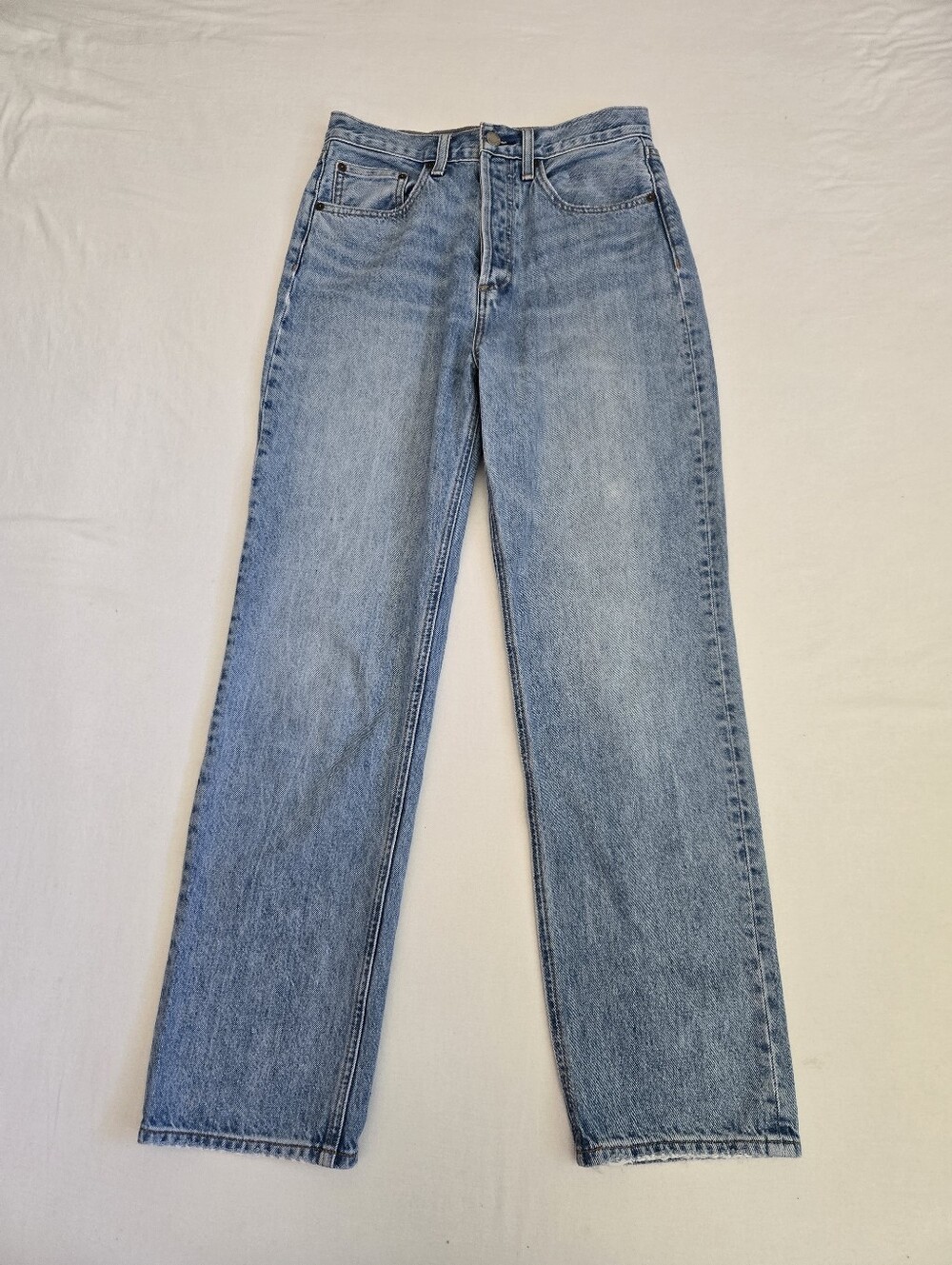 Denim Forum The Joni High Rise Loose 29L Jeans Blue Size 25